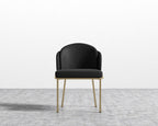 Angelo Dining Chair - Black - Angelo, PU Leather - Monaco Black
