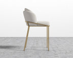Angelo Counter Stool - Modern Felt - Alesund - Brass