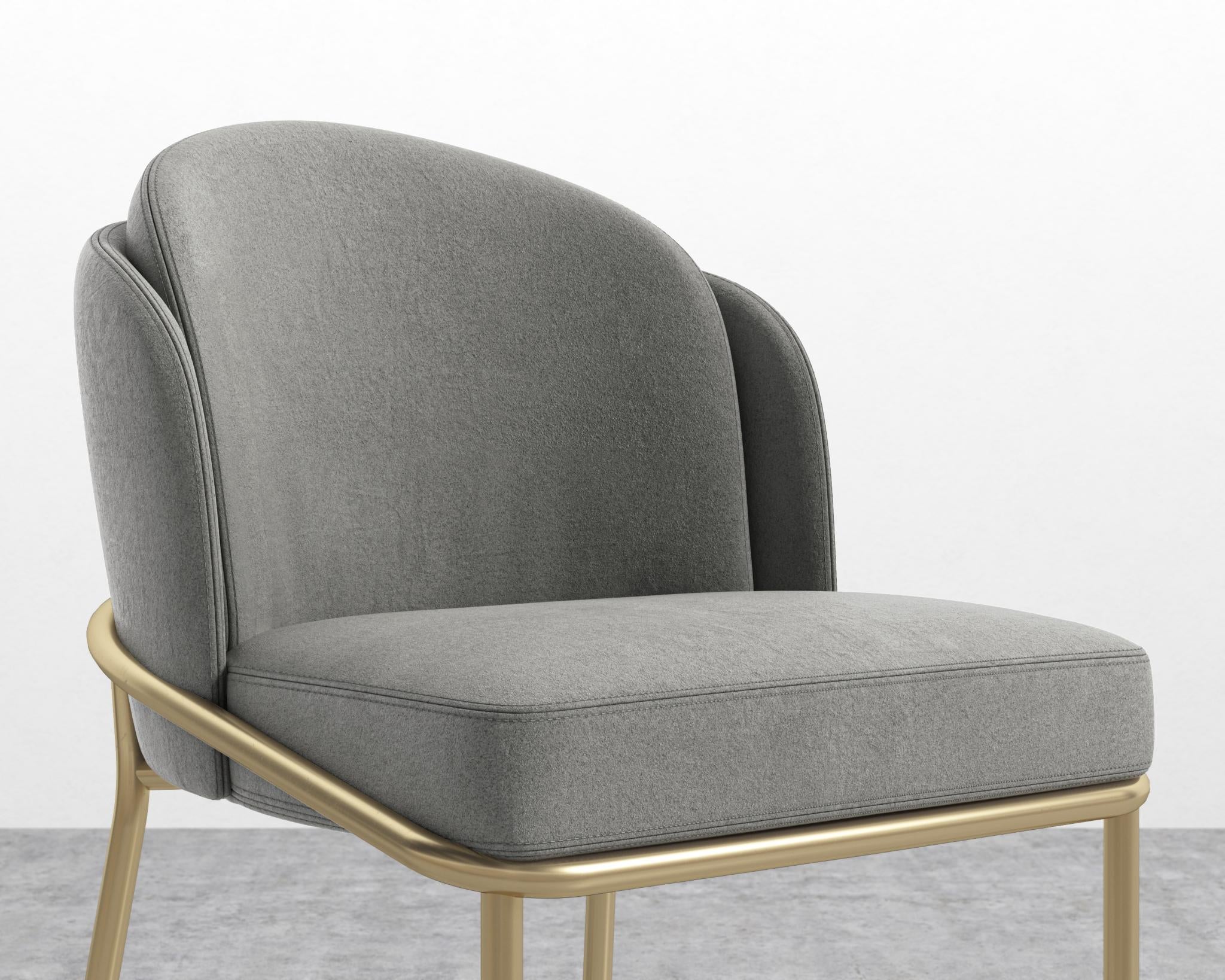 Angelo Counter Stool - Black - Angelo, Venice Vegan Suede - Strato