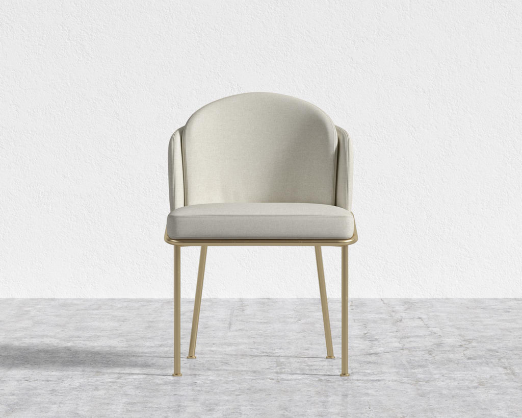 Angelo Dining Chair - Brass - Alesund