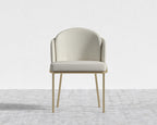 Angelo Dining Chair - Brass - Alesund