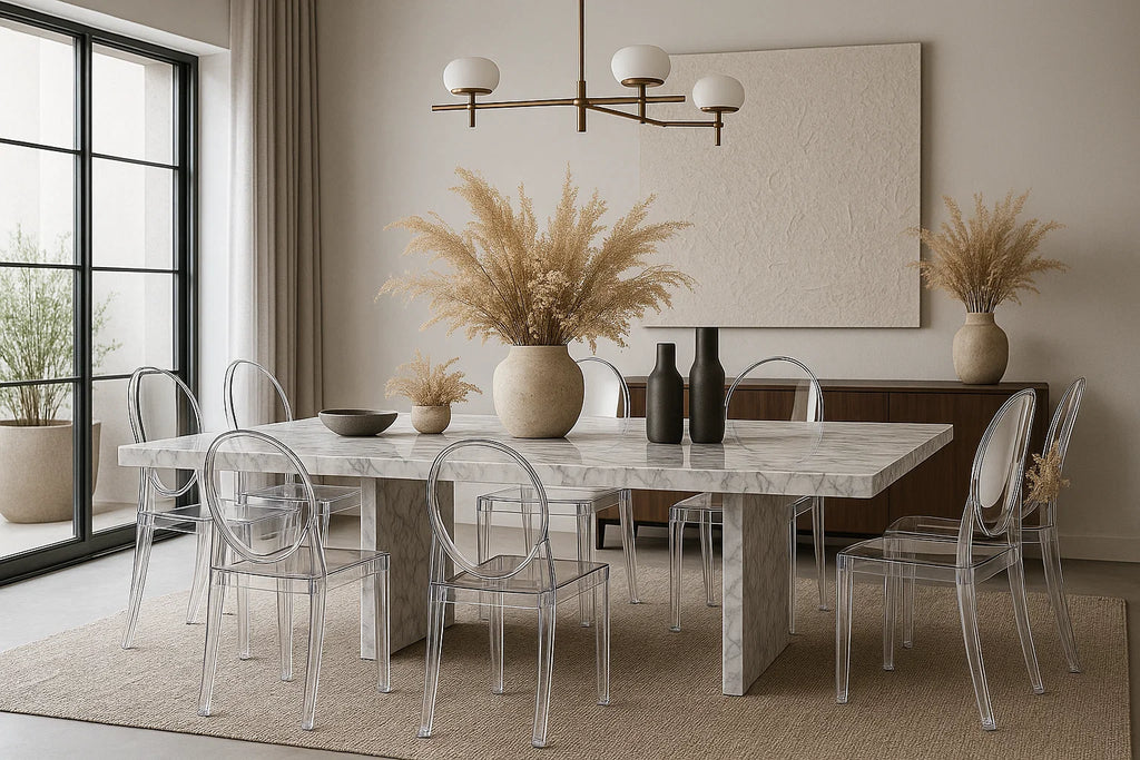 Ghost Side Chair - Victoria - Set