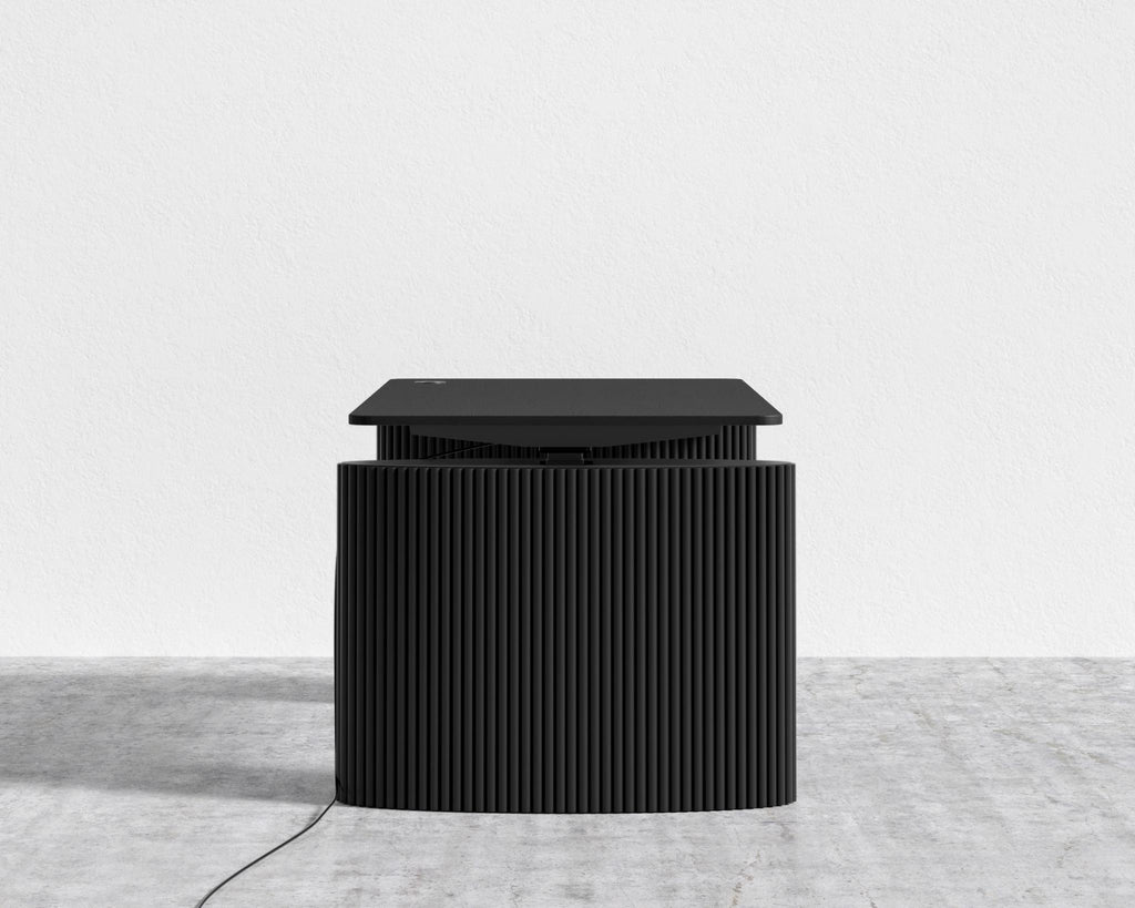 Athena Standing Desk - Black, Ebony
