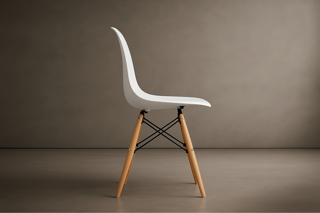 DSW Molded Plastic Side Chair - Set