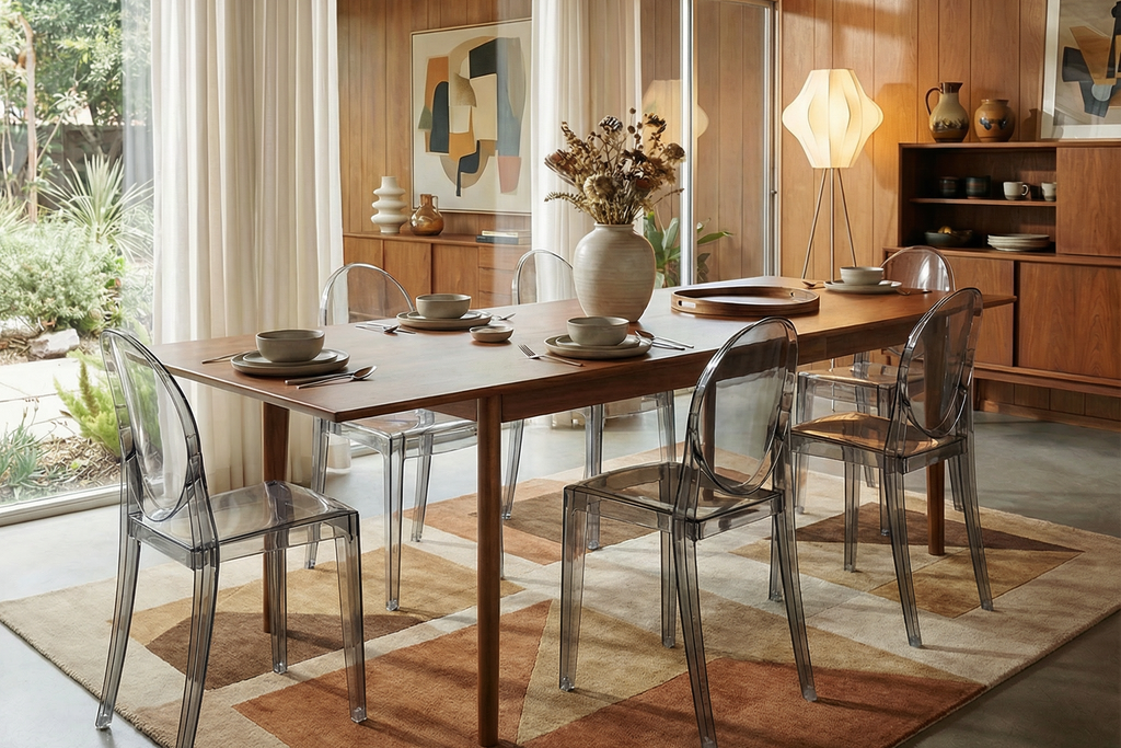 Ghost Side Chair - Victoria - Set