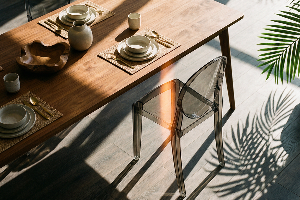 Ghost Side Chair - Victoria - Set