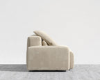 Kaye Open End Sofa L - Large, Corduroy Velvet - Silkstone