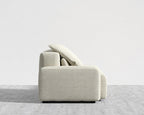 Kaye Open End Sofa L - Large, Essential Cloud Weave - Birch