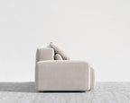 Kaye Open End Sofa S - Standard, Corduroy Velvet - Clay