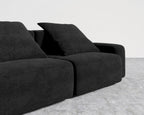 Kaye Sofa L - Large, Essential Cloud Weave - Obsidian