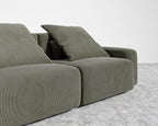 Kaye Sofa L - Large, Corduroy Velvet - Evergreen