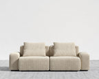 Kaye Sofa L - Large, Corduroy Velvet - Silkstone