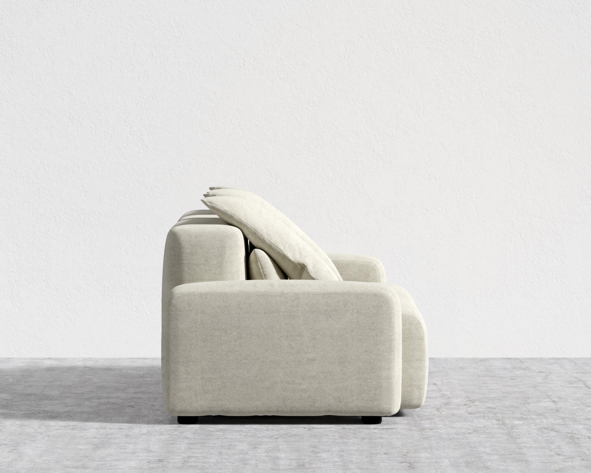 Kaye Sofa L - Large, Essential Cloud Weave - Birch