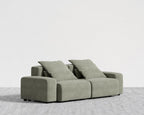 Kaye Sofa L - Large, Essential Cloud Weave - Eucalyptus