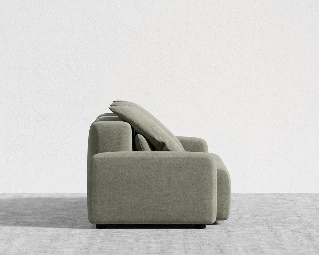 Kaye Sofa L - Large, Essential Cloud Weave - Eucalyptus