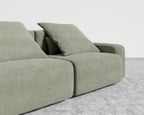 Kaye Sofa L - Large, Essential Cloud Weave - Eucalyptus