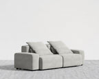 Kaye Sofa L - Large, Essential Cloud Weave - Mist Grey
