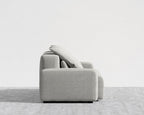 Kaye Sofa L - Large, Essential Cloud Weave - Mist Grey