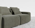 Kaye Sofa S - Standard, Corduroy Velvet - Evergreen