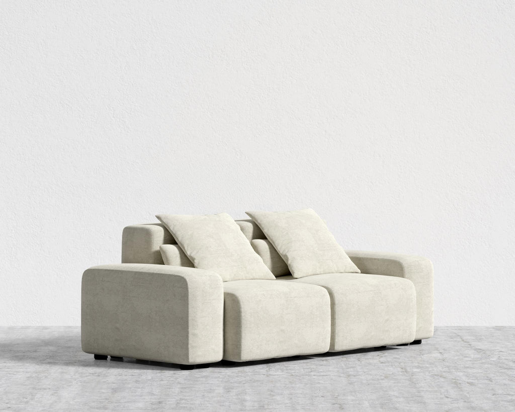 Kaye Sofa S - Standard, Essential Cloud Weave - Birch