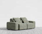 Kaye Sofa S - Standard, Essential Cloud Weave - Eucalyptus