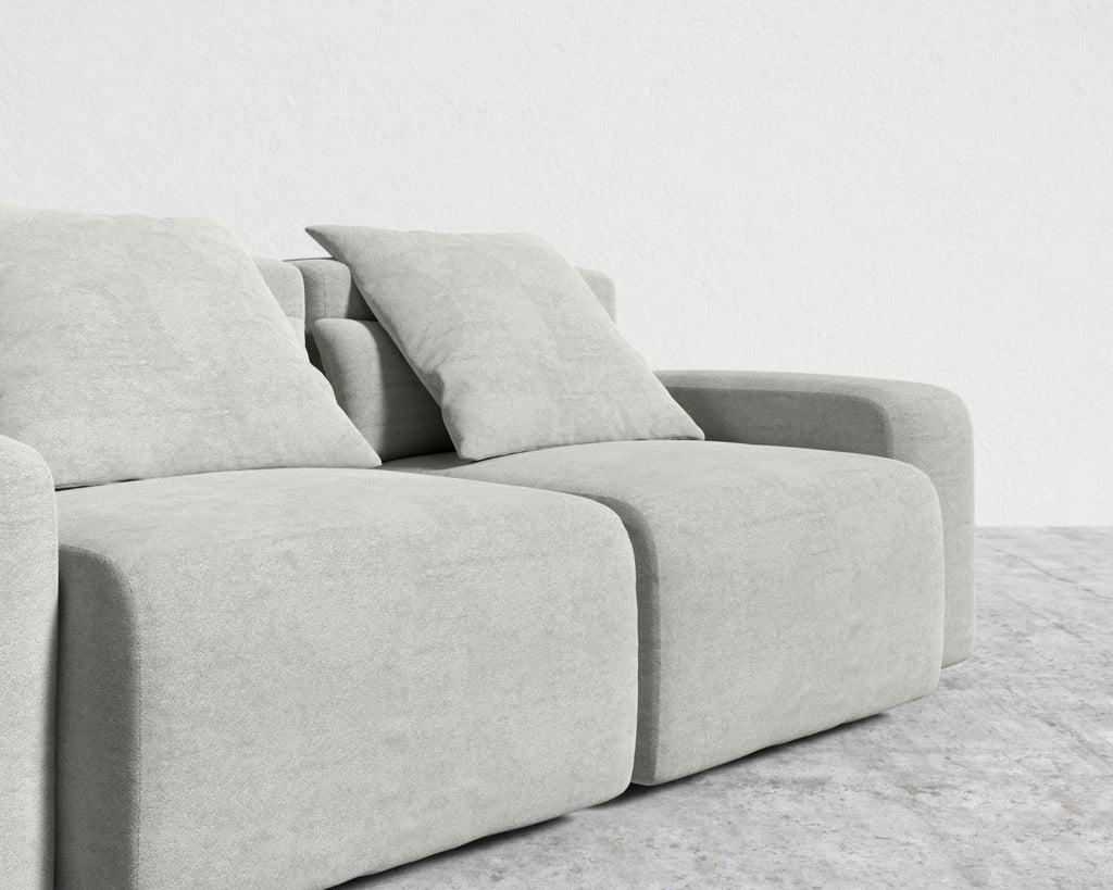 Kaye Sofa S - Standard, Essential Cloud Weave - Mist Grey