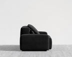 Kaye Sofa S - Standard, Essential Cloud Weave - Obsidian