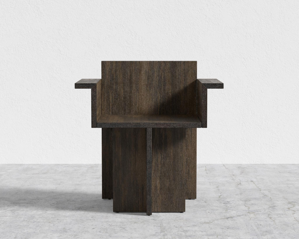 Kyoto Armchair - Kyoto Truffle - Deep-cut