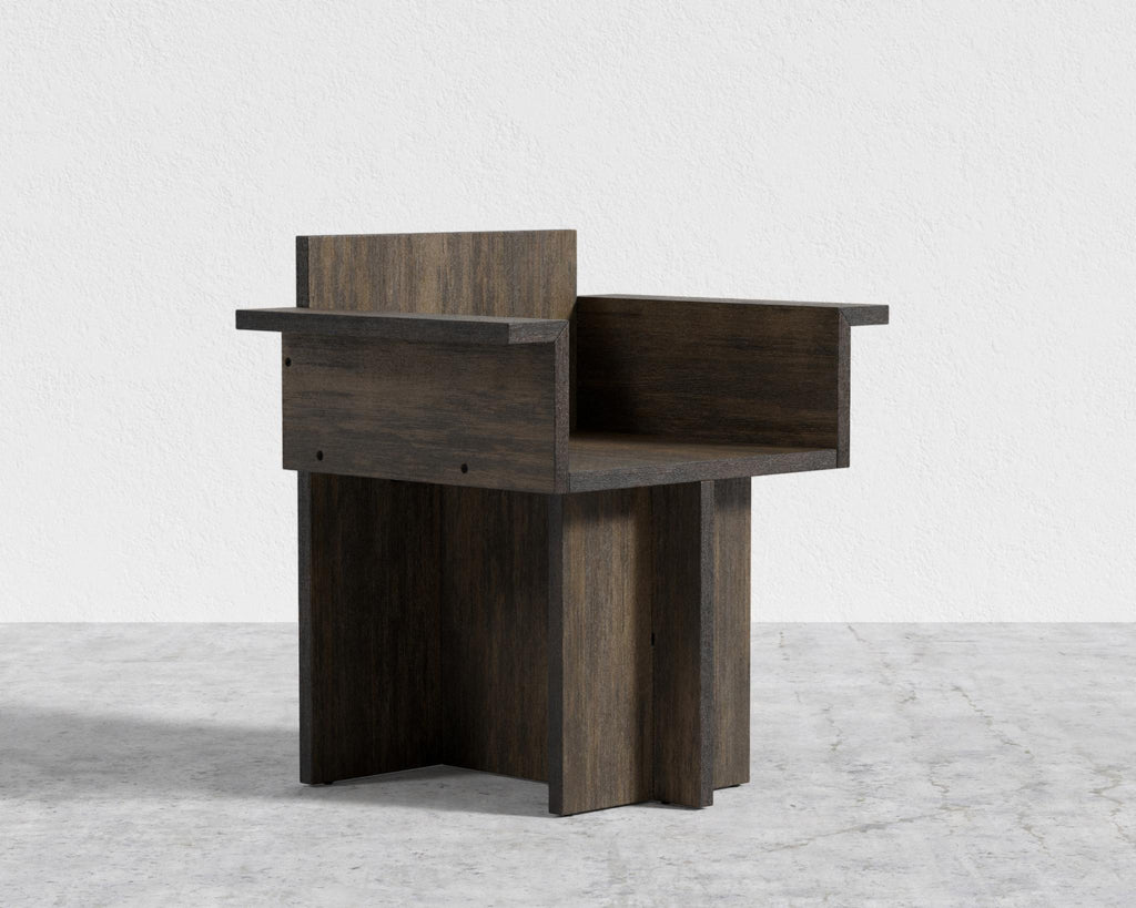 Kyoto Armchair - Kyoto Truffle - Deep-cut