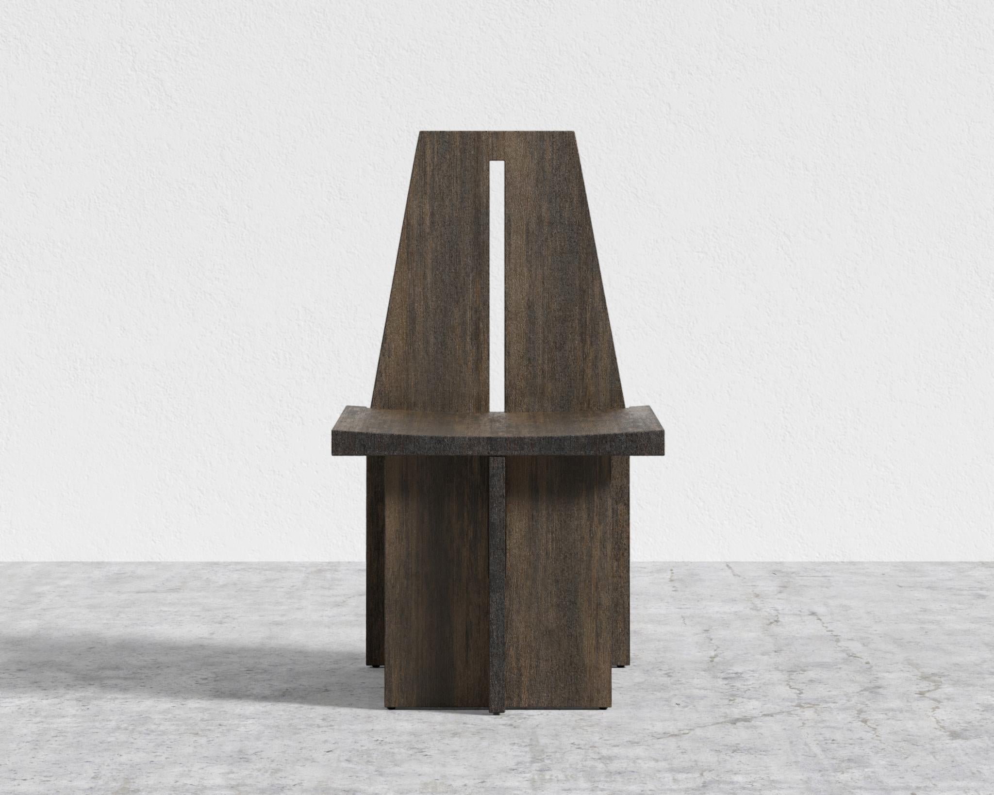 Kyoto Dining Chair - Kyoto Truffle - Deep-cut