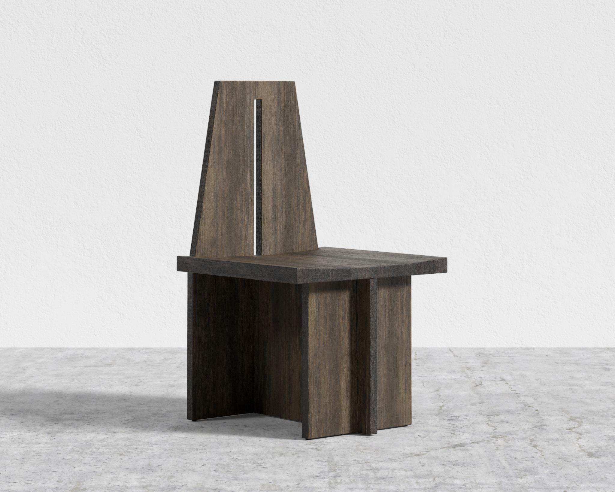 Kyoto Dining Chair - Kyoto Truffle - Deep-cut