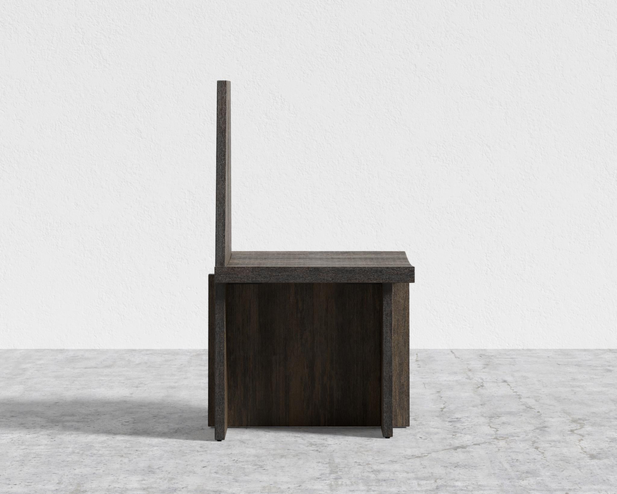 Kyoto Dining Chair - Kyoto Truffle - Deep-cut